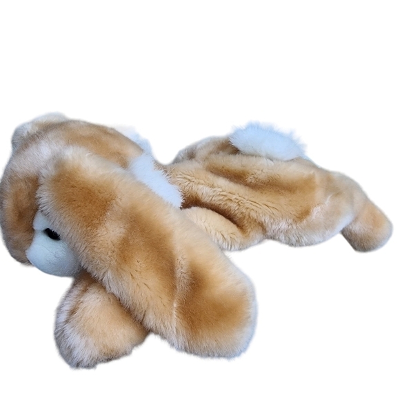 Vtg Easter Skm Enterprises floppy fluffy Bunny plush stuffed animal rabbit soft - Picture 2 of 8